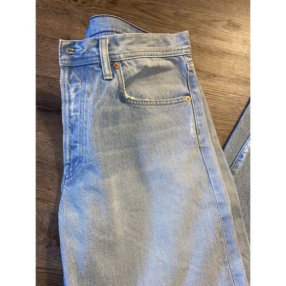 Citizens of Humanity‎ Mens Lightwash Distressed Button Fly Jeans, 32 - Picture 5 of 14